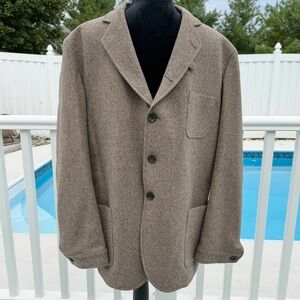 OLIVER SPENCER Men’s Solms Wool Jacket Coat Size 46